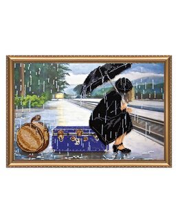 Pärlbroderi Rainy Day