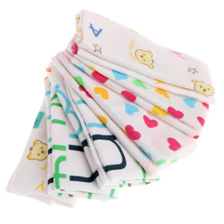 6 kpl/ SET Baby ruokintapyyhe NewBorn sideharso Muslin Square Cotton Nenäliinapyyhe Bath Wash Baby nenäliinapyyhe