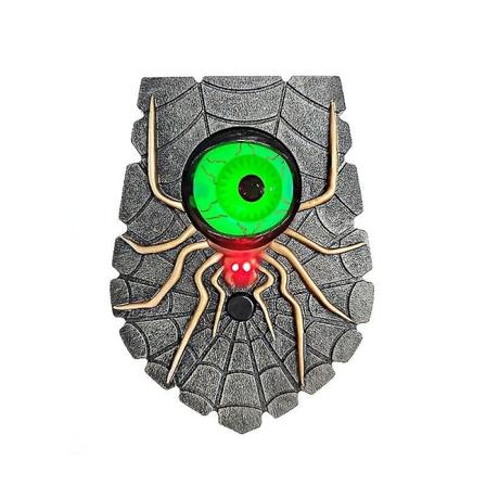 Skrämmande öga Dörrklocka Halloween Dekoration Ljus Spindel Ögonglob Hemsk dörr Hängande Skräckljud Rekvisita Festrum Dekor Green eye