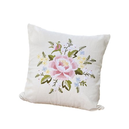 Broderikit för kudde, födelsedagspresent, gör-det-själv-handarbete med mönster, heminredning, kuddfodral, ofärdigt för vuxna - yuyu