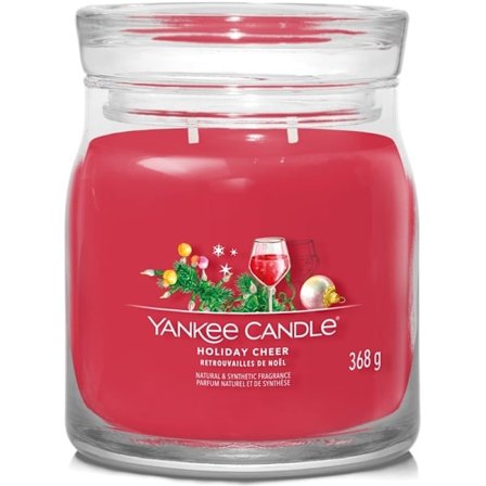 Yankee Candle Signature Medium Jar Holiday Cheer 368g