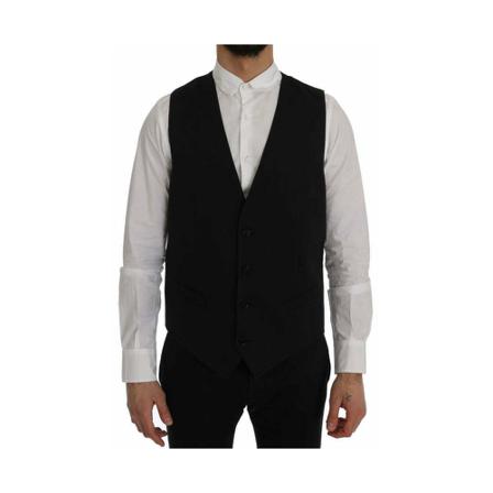 Dolce & Gabbana Suit Vests Sort, Herre