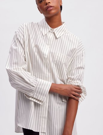 Gestuz Noellegz Shirt Noos - Cream - 40