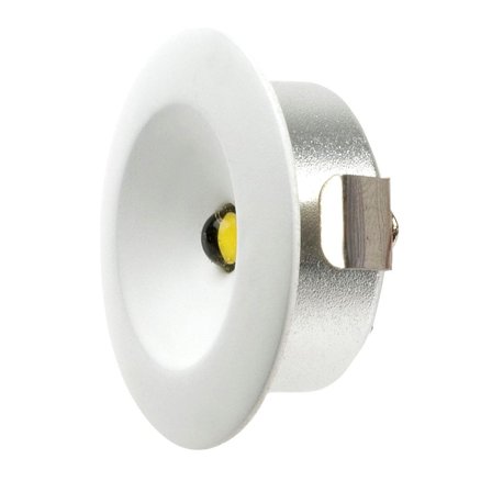 Designlight Q-33MW Downlight 1,2 W, 2700 K, Belysning