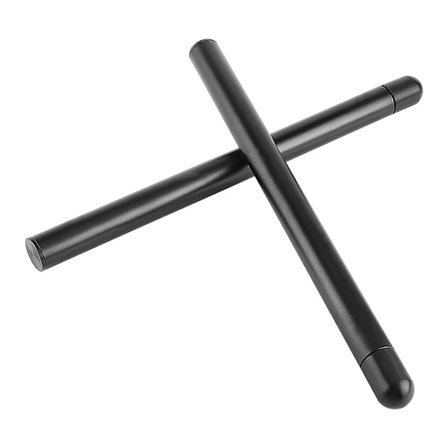 Universal 7 8 tommer 300 mm Motorcykelstyr Clip On Udskiftningstilbehør Sort