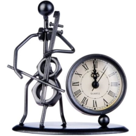 Skulptur med ur (cello)