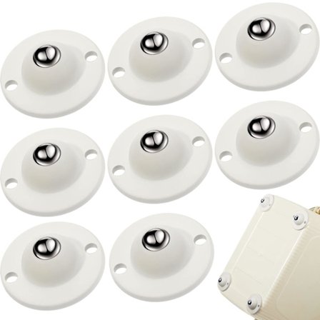 8 stycken självhäftande hjul Mini svängbara hjul 360 ,ZQKLA