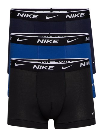 NIKE Underwear Trunk 3Pk - Black - S