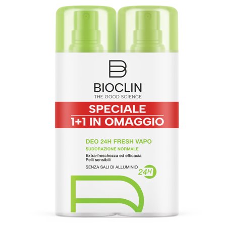 BIOCLIN Bipack Deo 24H Fresh 100+100ml - Deodorante Spray
