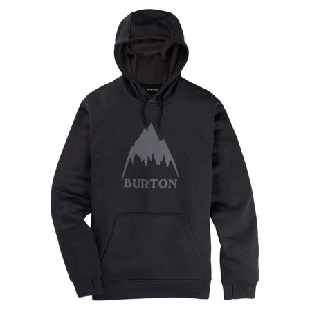 Burton Men's Oak Pullover Hoodie Men long-sleeved sweaters Black L