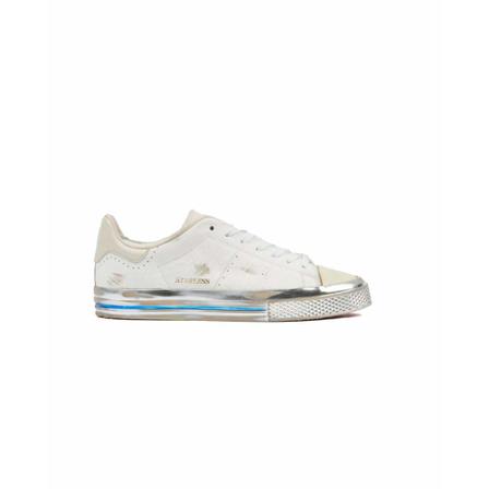 Hidnander, Snear Sneaker Starless Argento Wit, Heren, Maat:41 EU,Katoen