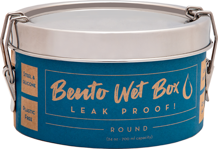 EcoLunchBox ECOlunchbox Bento Wet Box Round - Matbokser og Bestikk