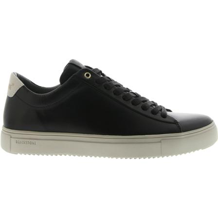 Blackstone, Vg 02 Black Grey - LOW Sneaker Zwart, Heren, Maat:43 EU,leer