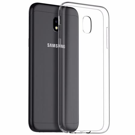 Samsung J3 2017 Skal I Genomskinligt Gummi, Transparent