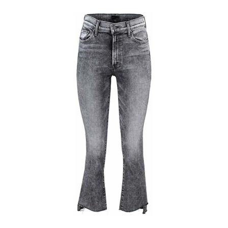 Mother Boot-cut Jeans , Grijs , Dames , Maat: W30