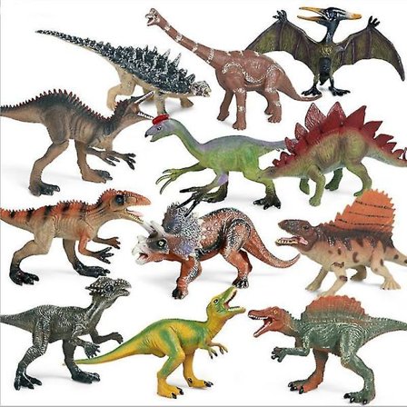 Dinosaur Toys Set 12 Pack Realistic Figures Toddler Toys For Kids 3-7