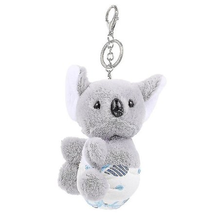Kreativ nyckelring koala form hänge väska dekoration hänge