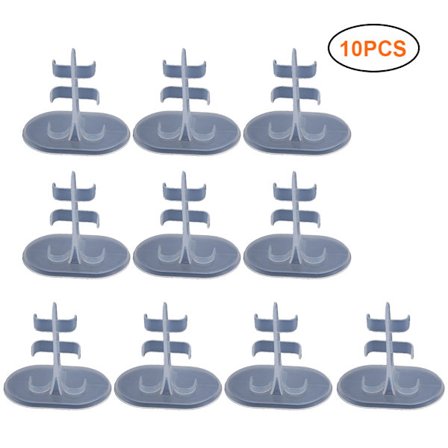 Små dukkestativer 5 eller 10 stk. Plastdisplayholdere for jentedukker