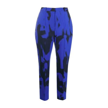 Alexander McQueen Byxor blå, Dam Byxor, Dam, Storlek: M