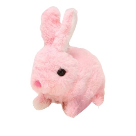 Kaninleksaker Interaktiva Leksaker Kaniner Kan Gå och Prata, Påsk Plysch Gosedjur Kanin Leksak Gående Kanin Pedagogiska Leksaker För Barn, Hoppande 