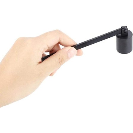 Langt rustfrit stållys slukker, lyseslukker til sikkert at slukke stearinlys