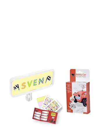 BIG | Big Bobby Car Accessories Number Plate | ONE SIZE