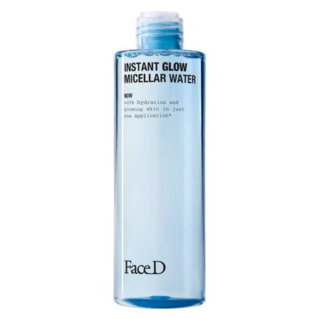 FaceD Viso Instant Glow Micellar Water 400ml - Acqua detergente