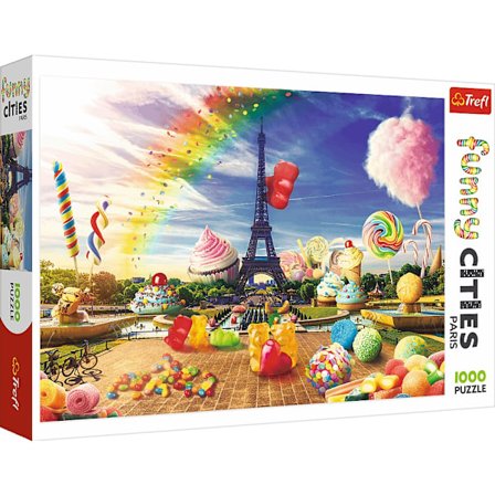 Trefl Pussel Sweet Paris, 1000 Bitar