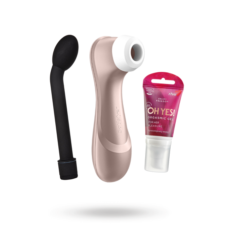 Satisfyer Pro 2 Next Generation, The Classic G-Spot Vibrator & Lube Kit