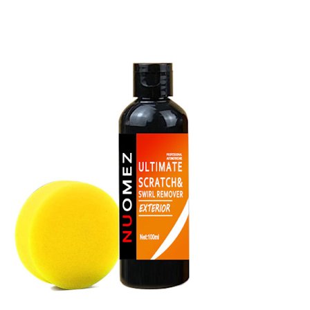 Fjerner riper og virvler - Ultimate Car Scratch Remover - Polish & Paint Restorer - Reparer enkelt riper i lakk, riper, vannflekker! Bilbuffersett, 