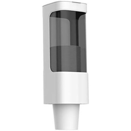 2025 Ny engångsmuggsdispenser, vattenkylare, neddragbar väggmontering för 4-8 ounce engångsmuggar i plast