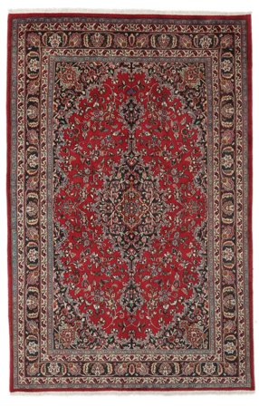 Medallion Mashad Rug 196X306 Wool