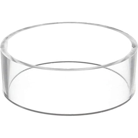 Transparent akryl bold stand display stand fodbold volleyball basketball fodbold støtte base