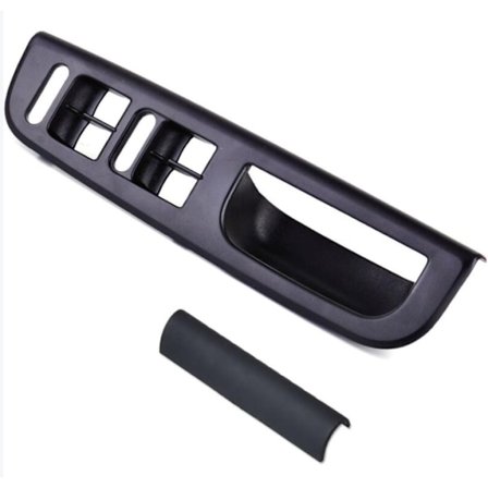 För 98-04 Volkswagen Golf 4 MK4 Fönsteromkopplarpanel Glasregulatoromkopplarpanel Svart