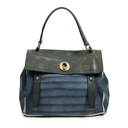 Yves Saint Laurent Vintage, Pre-owned Handbags Blauw, Dames, Maat:ONE Size