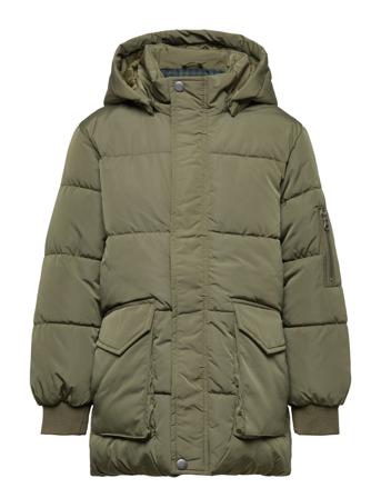 Nkmmuso Puffer Jacket Camp Toppatakki Vihreä Name It