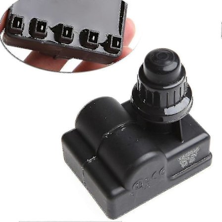 BBQ Gasgrill Udskiftning 5 Udtag Aa Trykknap Tænding Ignitor Sort