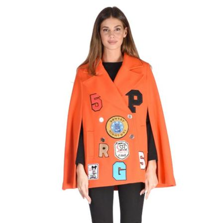 5progress - Capes Och Ponchos - Orange - Dam - Storlek: S, Dam, Storlek: S