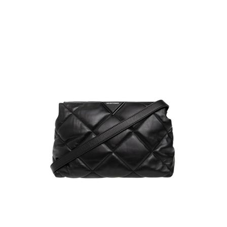 Emporio Armani Sling Medium shoulder Taske Sort, Dame Skuldertasker, Størrelse: ONE Size