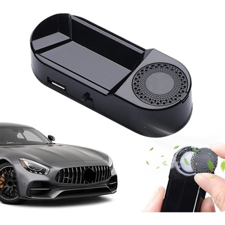 Bilalarmlampa | Solcellsdriven LED-blinkande bilalarm mot stöld | Bil