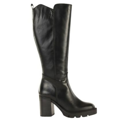 Janet & Janet, High Boots Zwart, Dames, Maat:36 EU