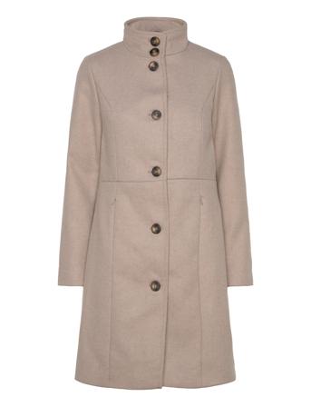 Frpenelope Ja 1 Outerwear Coats Winter Coats Beige Fransa