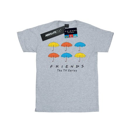 Friends Girls Coloured Umbrellas Bomull T-Shirt 7-8 År Sport
