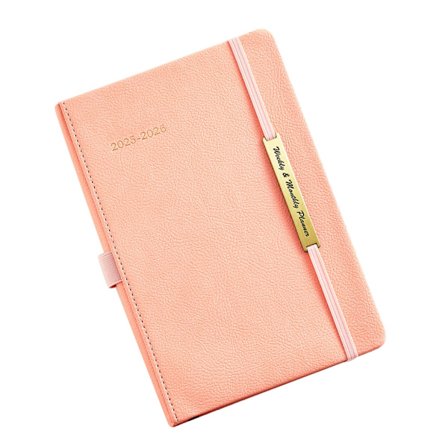 2025-2026 Kalender Schemaläggare Journalanteckningsböcker 18 Månader Daglig Kalender