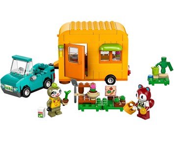 Animal Crossing Leif med husvagn och trädgårdsbutik 77054 - LEGO Leif med husvagn och trädgårdsbutik 77054