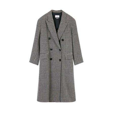 Isabel Marant Étoile, Coat Grijs, Dames, Maat:S