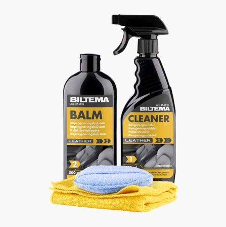 Lädervårdskit 4 delar