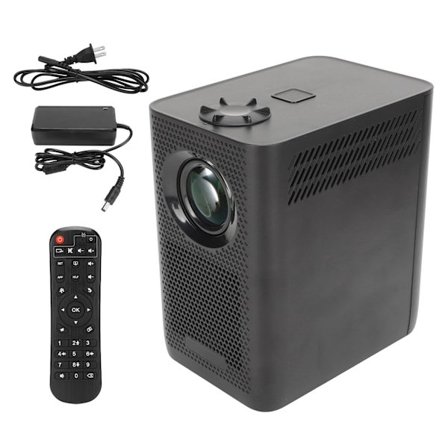 Mini Projektor 1280P 4K Dekodning WiFi Fjärrkontroll Smart TV Projektor 100-240V