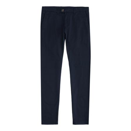 Borgio, Spodnie męskie Godo slim fit Niebieski, Mężczyzna, Rozmiar: W38 L32