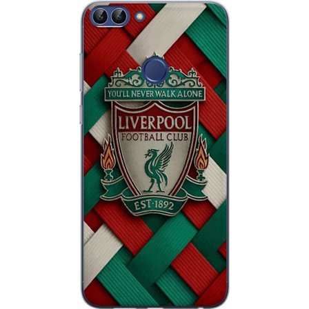 Kompatibelt Mobildeksel til Huawei Huawei P smart Liverpool Football Club-emblem med You'll Never Walk Alone i kraftfull grafisk design for lidenskape